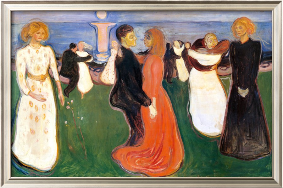 Dance of Life, 1900 - Edvard Munch Painting